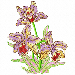 Flowers And Tree Embroidery Design 10 Flowers And Tree Embroidery Design 10